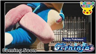 Greninja the Ninja Pokémon Teaser  Pokémon Fun Video  Pokémon Kids TV #Shorts