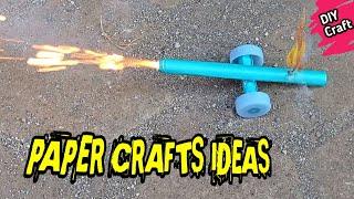 HOW TO Make a Paper Cannon - DIY paper crafts Ideas