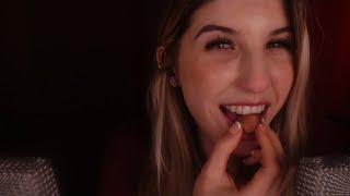Satisfying Cronch & Sizzle  Intense Mouth Sounds ASMR HEADPHONES AT OWN RISK 