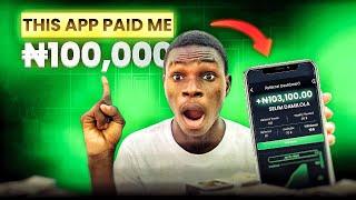 This App Paid Me ₦100000 Naira To My Bank Account- Make Money Online In Nigeria