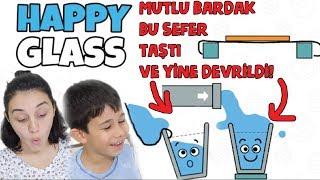 MUTLU BARDAK NASIL TAŞIP DEVRİLİR?  HAPPY GLASS OYNUYORUZ 25-50 Level