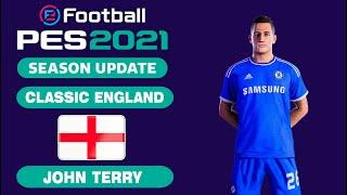 J. TERRY face+stats Classic England How to create in PES 2021