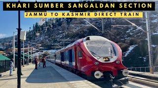 JAMMU TO KASHMIR DIRECT TRAIN SERVICE  SANGALDAN TO KASHMIR   T50