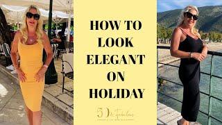 Elegant Summer Holiday Outfits │Style Over 50