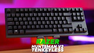Razer Huntsman V2 Tenkeyless  Unboxing and Review