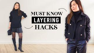 5 Simple but genius layering hacks every woman must learn