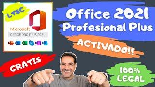 INSTALAR OFFICE 2021 Profesional Plus LTSC  Gratis y 100% Legal 