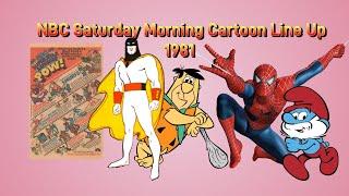 NBC Saturday Morning Cartoon Lineup  1981