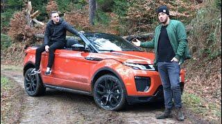 2018 Range Rover Evoque Cabrio - Fahrbericht  Mit dem SUV Cabrio im Wald  Review  der-autotester