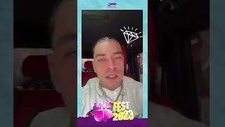Ryan Castro por primera vez en Nicaragua live Up Fest 2023 07 Diciembre 2023.