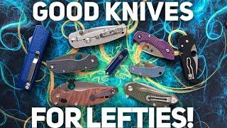 Pocket Knives for Left Handed People A Discussion and Demo of Left Handed EDC Knives