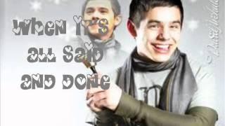 Falling Star Lyrics by David Archuleta.