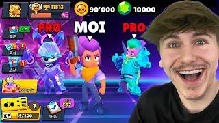 JE JOUE AVEC DES PROS SUR LE BRAWL STARS CHINOIS  Tryhard Classé