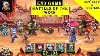 Best Team Fights Ep-104  New Counter & Meta Hero Wars Mobile Alliance