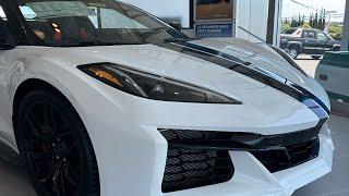 2023 Chevrolet Corvette Z06 quick demo of the Front Lift Adjustable Height Memory.