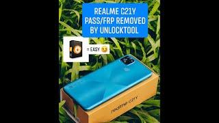 Realme C21Y PasswordFrp Easy Removed by Unlocktool