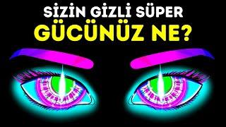 Gizli Süper Gücünüz Ne?  Kişilik Testi