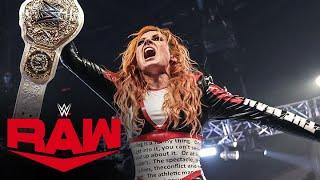 FULL MATCH Becky Lynch wins the Women’s World Title Battle Royal Raw highlights April 22 2024