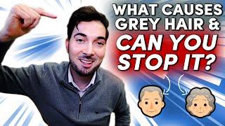 Grey Hair  How To Stop Grey Hair  What Causes Grey Hair White