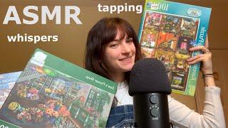 ASMR  My Puzzle Collection Tapping Whisper Rambles