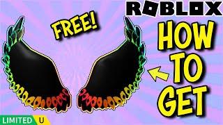 LIMITED STOCK *FREE ITEM* How To Get RAINBOW WINGS on Roblox - Teamwork Puzzles 2 Obby