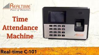 Realtime C-101 Biomatrix Finger Print Time Attendance Machine