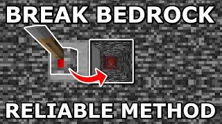 How to Break Bedrock in Minecraft 1.21 & Go Above The Nether Roof Working Glitch