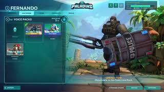 Paladins OB Patch 63 PTS - Fernando New Skin Enforcer New Voice New Spray  First Look