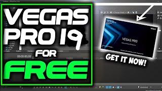 HOW to DOWNLOAD SONY VEGAS PRO 19 for FREE WORKING 2022