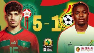 CAN U23  Résume du match Maroc U23 vs Ghana U23