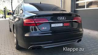 Underground Exhaust Audi S8 4h Stage 3 Sound Klappenauspuff V8T