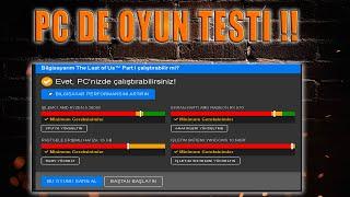 Bilgisarayım  Oynatır mı ? Oyun Testi PC