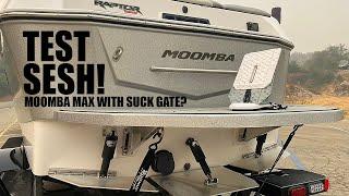 MONSTER WAVES Moomba Max Wake boat with a Swell suck gate ... better or worse?