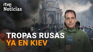 GUERRA UCRANIA  Las TROPAS RUSAS consiguen ENTRAR en KIEV  RTVE Noticias