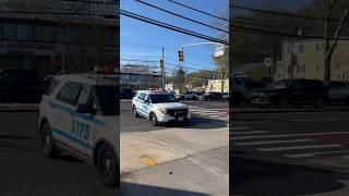 NYPD SRG 5 pulling in to station