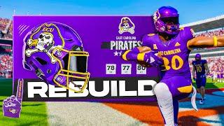 College Football 25 East Carolina Rebuild Can We Take Down ALABAMA?