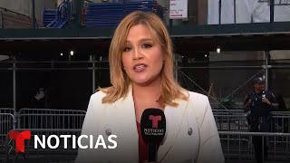 En shock así se le vio a Trump y a su defensa al escuchar que era culpable  Noticias Telemundo