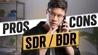 PROs & CONs of Being A SDR & BDR Business & Sales Development Representative in Tech Sales & SaaS