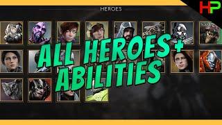 ALL Heroes and Abilities in Predecessors Early Access Release 