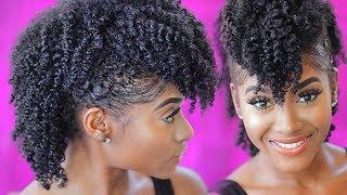 Frohawk Twist-Out On NATURAL HAIR SUPER DEFINED  PETITE-SUE DIVINITII