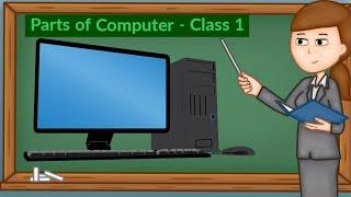 parts of computer class 1  how to teach parts of computer to class 1 kids