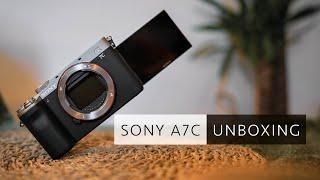UNBOXING the SONY a7c - First IMPRESSIONS & SHOTS