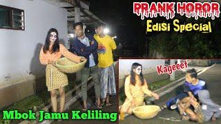 Edisi Special Prank Horor  Mbok Jamu Keliling Bikin Warga Kaget  New Ghost Prank‼️