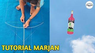 Cara Membuat Layangan Sirup Marjan