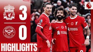 Mo Salah double & a Diogo Jota worldie Liverpool 3-0 Brentford  Highlights