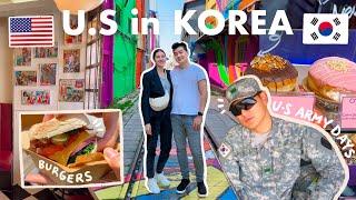 Korea’s Little America’?  A Day By Osan Air Base & Remembering my Army Days  Food & Shopping 