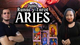 ARIES JUNIO 2024 Lectura de Runas y Tarot