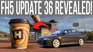Forza Horizon 5 Update 36 NEW COFFEE SHOP REVEALED