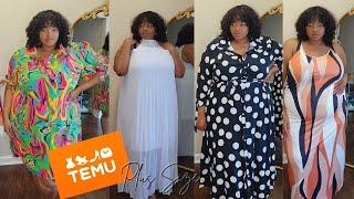 TEMU Plus Size Fall Clothing Try On Haul  Victoria Lashay