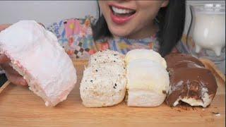 SWEET DELICIOUS BUTTER BUN ASMR EATING SOUNDS NO TALKING  SAS-ASMR